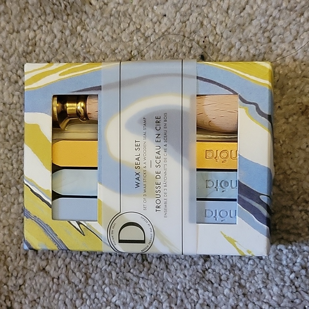 ⚘️NWT Wax Seal Kit - Letter D